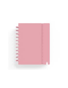 Cuaderno Carchivo Ingeniox Foam A4 80H Cuadricula Rosa Pastel