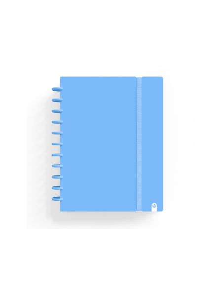 Cuaderno Carchivo Ingeniox Foam A4 80H Cuadricula Azul Pastel