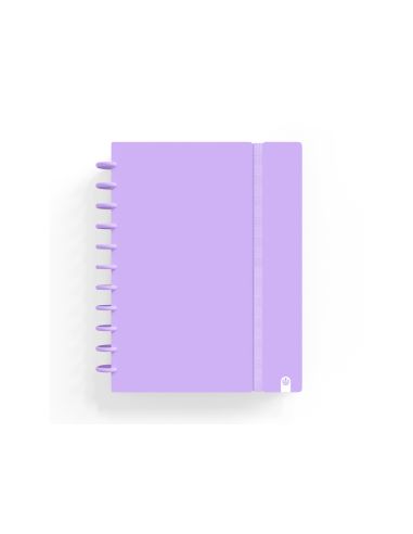 Cuaderno Carchivo Ingeniox Foam A5 80H Cuadricula Malva Pastel