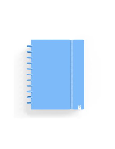 Cuaderno Carchivo Ingeniox Foam A5 80H Cuadricula Azul Pastel