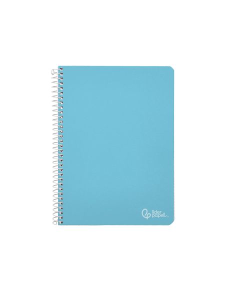 Cuaderno Espiral Liderpapel A4 Witty Tapa Dura 80H 90Gr Cuadro 3Mm Con Margen Colores Surtidos