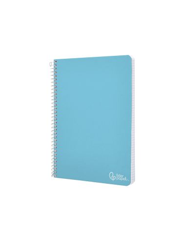 Cuaderno Espiral Liderpapel A4 Witty Tapa Dura 80H 90Gr Cuadro 3Mm Con Margen Colores Surtidos