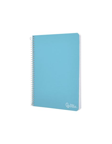 Cuaderno Espiral Liderpapel A4 Witty Tapa Dura 80H 90Gr Cuadro 3Mm Con Margen Colores Surtidos
