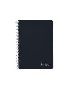 Cuaderno Espiral Liderpapel A4 Witty Tapa Dura 80H 90Gr Rayado Horizontal Con Margen Color Negro 2