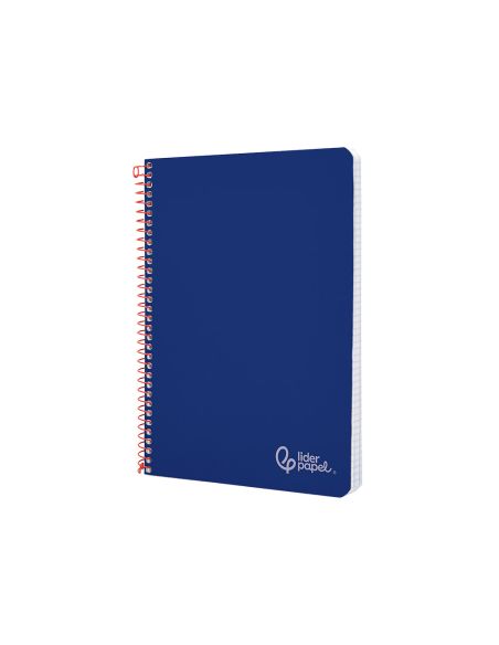 Cuaderno Espiral Liderpapel A4 Witty Tapa Dura 80H 90Gr Pauta 2,5Mm Con Margen Color Azul Oscuro