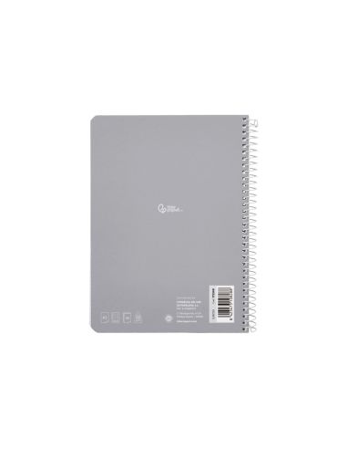 Cuaderno Espiral Liderpapel A5 Witty Tapa Dura 80H 90Gr Cuadro 8Mm Con Margen Colores Surtidos