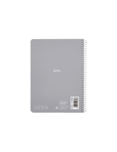 Cuaderno Espiral Liderpapel A5 Witty Tapa Dura 80H 90Gr Cuadro 8Mm Con Margen Colores Surtidos