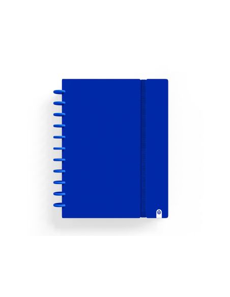 Cuaderno Ingeniox Foam A4 80H Rayado Horizontal Azul Oscuro