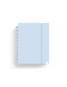 Cuaderno Ingeniox Foam A4 80H Rayado Horizontal Azul Pastel 2