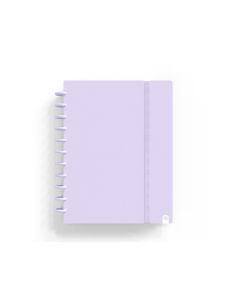 Cuaderno Ingeniox Foam A4 80H Rayado Horizontal Malva Pastel 2
