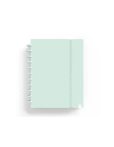 Cuaderno Ingeniox Foam A4 80H Rayado Horizontal Menta Pastel