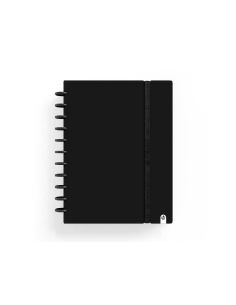Cuaderno Ingeniox Foam A4 80H Rayado Horizontal Negro 2