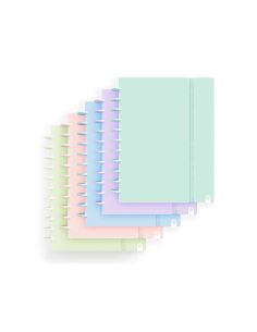Cuaderno Ingeniox Foam A4 80H Rayado Horizontal Colores Pastel Surtidos 2