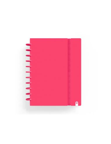 Cuaderno Ingeniox Foam A4 80H Rayado Horizontal Rojo