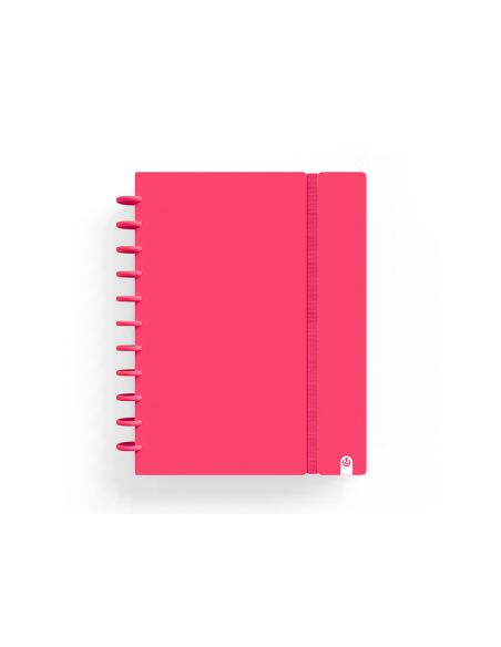 Cuaderno Ingeniox Foam A4 80H Rayado Horizontal Rojo