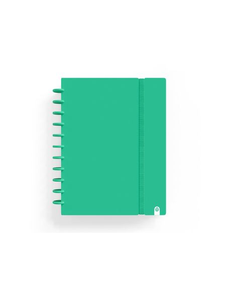 Cuaderno Ingeniox Foam A4 80H Rayado Horizontal Verde