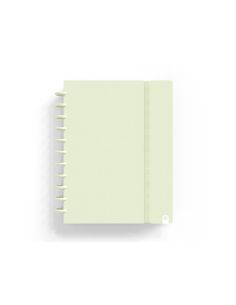Cuaderno Ingeniox Foam A4 80H Rayado Horizontal Verde Pastel 2