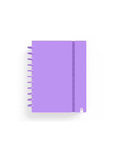 Cuaderno Ingeniox Foam A4 80H Rayado Horizontal Violeta