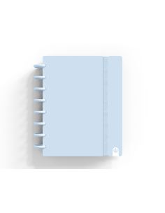 Cuaderno Ingeniox Foam A5 80H Rayado Horizontal Azul Pastel 2