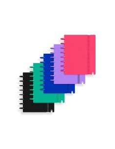 Cuaderno Ingeniox Foam A5 80H Rayado Horizontal Colores Intense Surtidos 2