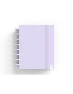 Cuaderno Ingeniox Foam A5 80H Rayado Horizontal Malva Pastel 2
