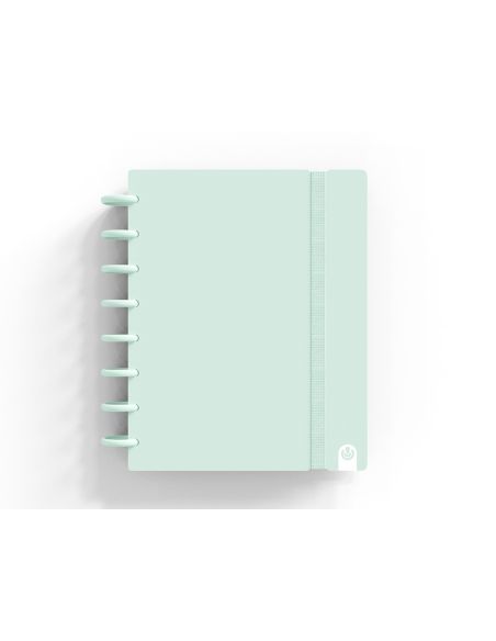 Cuaderno Ingeniox Foam A5 80H Rayado Horizontal Menta Pastel