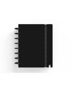 Cuaderno Ingeniox Foam A5 80H Rayado Horizontal Negro 2