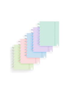 Cuaderno Ingeniox Foam A5 80H Rayado Horizontal Colores Pastel Surtidos 2