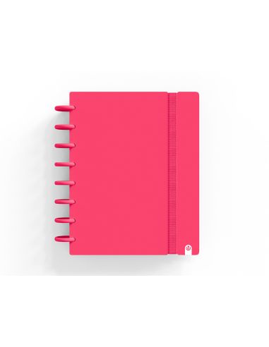 Cuaderno Ingeniox Foam A5 80H Rayado Horizontal Rojo