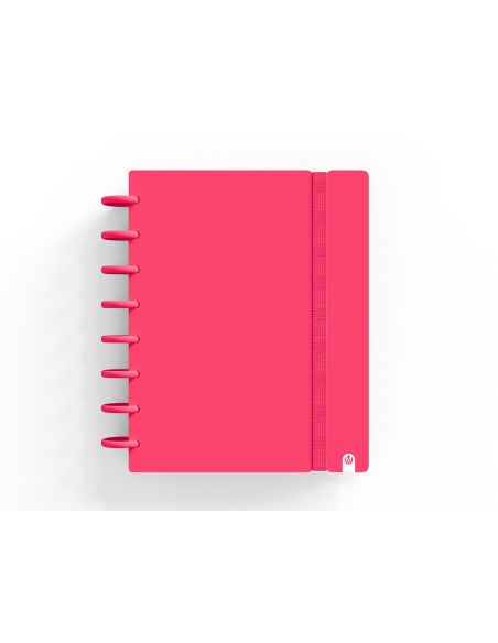 Cuaderno Ingeniox Foam A5 80H Rayado Horizontal Rojo