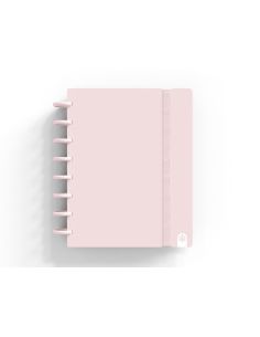 Cuaderno Ingeniox Foam A5 80H Rayado Horizontal Rosa Pastel 2