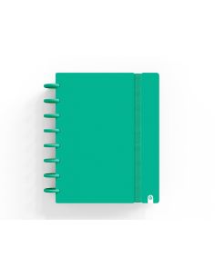 Cuaderno Ingeniox Foam A5 80H Rayado Horizontal Verde 2
