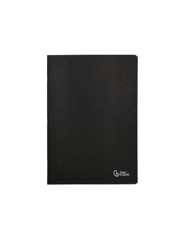 Libreta Liderpapel Tapa Negra A4 80 Hojas 60Gr Liso Con Doble Margen