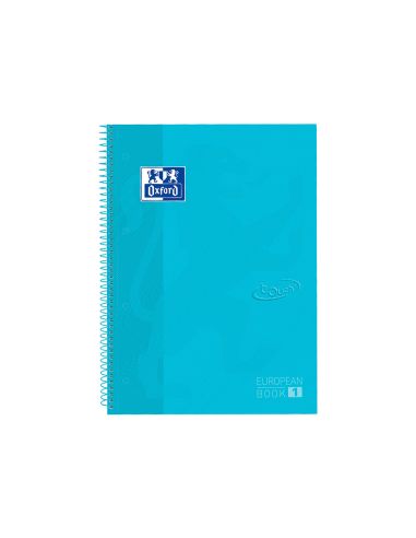 Cuaderno Espiral Oxford Ebook 1 Tapaextradura Din A4+ 80 Hojas Cuadro 5 Mm Con Margen Bebe Touch