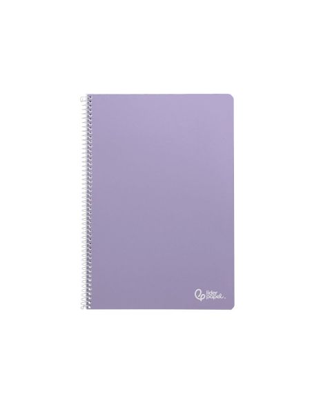 Cuaderno Espiral Liderpapel A4 Smart Tapa Blanda 80H 75Gr Pauta 2,5Mm Con Margen Colores Surtidos|Libreriasalesiana