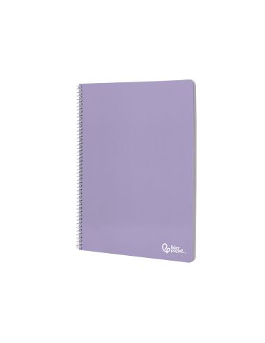 Cuaderno Espiral Liderpapel A4 Smart Tapa Blanda 80H 75Gr Rayado Nº46 Colores Surtidos