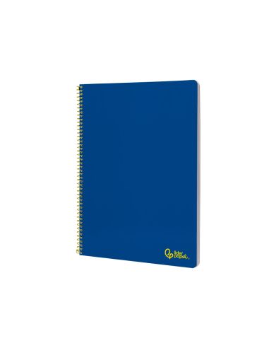 Cuaderno Espiral Liderpapel A4 Smart Tapa Blanda 80H 75Gr Pauta 3,5Mm Con Margen Color Azul Oscuro