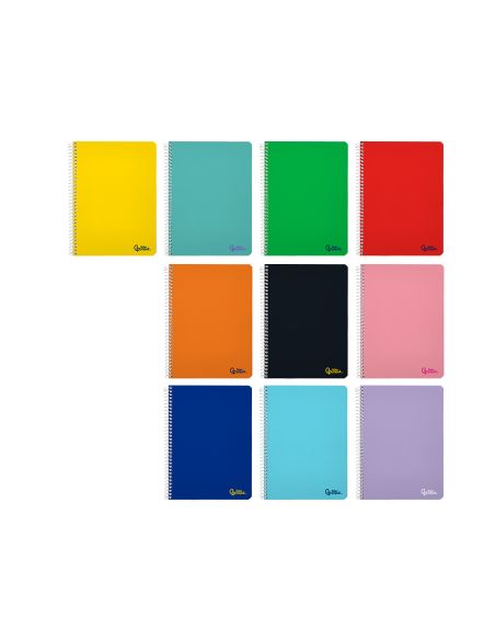 Cuaderno Espiral Liderpapel A5 Smart Tapa Blanda 80H 75Gr Pauta 2,5Mm Con Margen Colores Surtidos