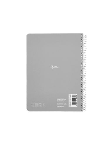 Cuaderno Espiral Liderpapel A5 Smart Tapa Blanda 80H 75Gr Milimetrado 2Mm Colores Surtidos
