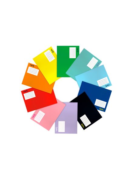 Libreta Liderpapel Smart A5 Plus Apaisado 32 Hojas 75Gr Cuadro 6 Mm Con Margen Colores Surtidos