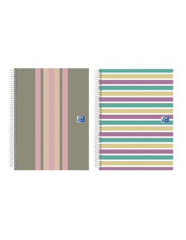 Cuaderno Espiral Oxford Europeanbook 5 Tapa Extradura Din A4+ 120 Hojas Horizontal