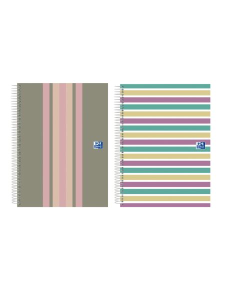 Cuaderno Espiral Oxford Europeanbook 5 Tapa Extradura Din A4+ 120 Hojas Horizontal