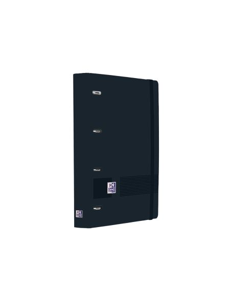 Archivador Oxford Eurobinder+ Live&Go Polyfoam Din A4+ 120 Hojas Horizontal Color Negro