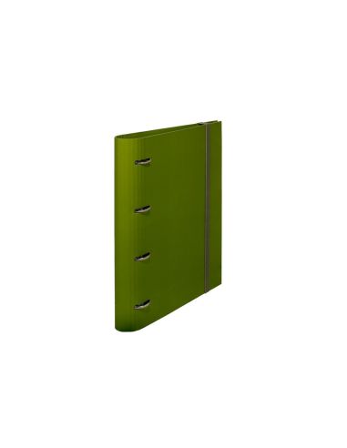 Carpeta Pardo 4 Anillas 35 Mm Carton Compacto Din A4 Recambio 120 H 90 Gr Expositor 8 Unidades Colores|Libreriasalesiana