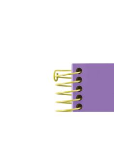 Cuaderno espiral milan coleccion sunset din a4 tapa dura 90 hojas 95 gr cuadricula 5 mm verde 2