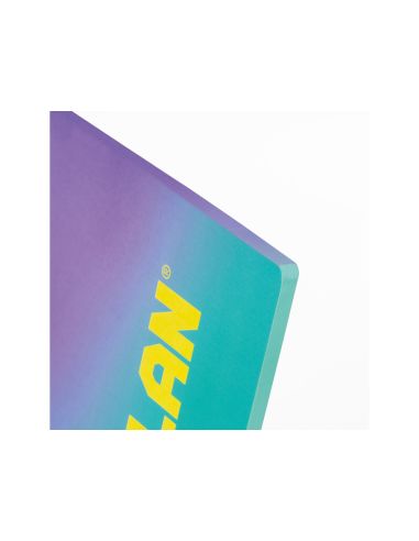 Libreta Encolada Milan Coleccion Sunset Din A4 48 Hojas 95 Gr Cuadricula 5Mm Turquesa