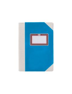 Libro Cartone Cosido Fernandes Flecha Din A4+ Liso 50 Hojas 100 Gr Azul 2
