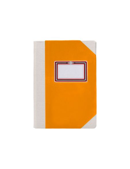 Libro Cartone Cosido Fernandes Flecha Din A4+ Rayado Horizontal 50 Hojas 100 Gr Naranja