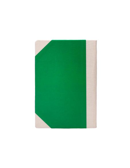 Libro Cartone Cosido Fernandes Flecha Din A5+ Liso 50 Hojas 100 Gr Verde