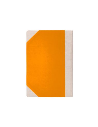 Libro Cartone Cosido Fernandes Flecha Din A5+ Rayado Horizontal 50 Hojas 100 Gr Naranja